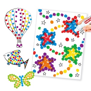 Marqueurs à points éducatifs à succès, non toxiques, 6 couleurs, 59 ml, peinture <span class=keywords><strong>bingo</strong></span>, tampons faciles à utiliser pour les enfants, art - Product Image 6