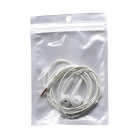 Sac à fermeture éclair réutilisable en plastique personnalisé d'usine emballage de ligne de données emballage de câble USB étuis de téléphone sacs d'emballage de pochette de luxe