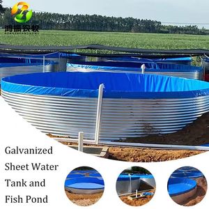 Tanque de Almacenamiento de <span class=keywords><strong>Agua</strong></span> de Lona Galvanizada de Alta Estabilidad - Product Image 3