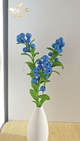 Arrangement floral artificiel moderne en polyester fait main, tulipes colorées, pour la remise des diplômes, le Nouvel An, Thanksgiving, la Saint-Valentin, la fête des mères