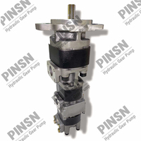 Pompa Oli Hidrolik PINSN Pompa Gigi Hidrolik Truk Pengangkut Berat Suku Cadang Mesin Konstruksi Model 705-92-07010 Kompatibel SDL45+SB26+21 1