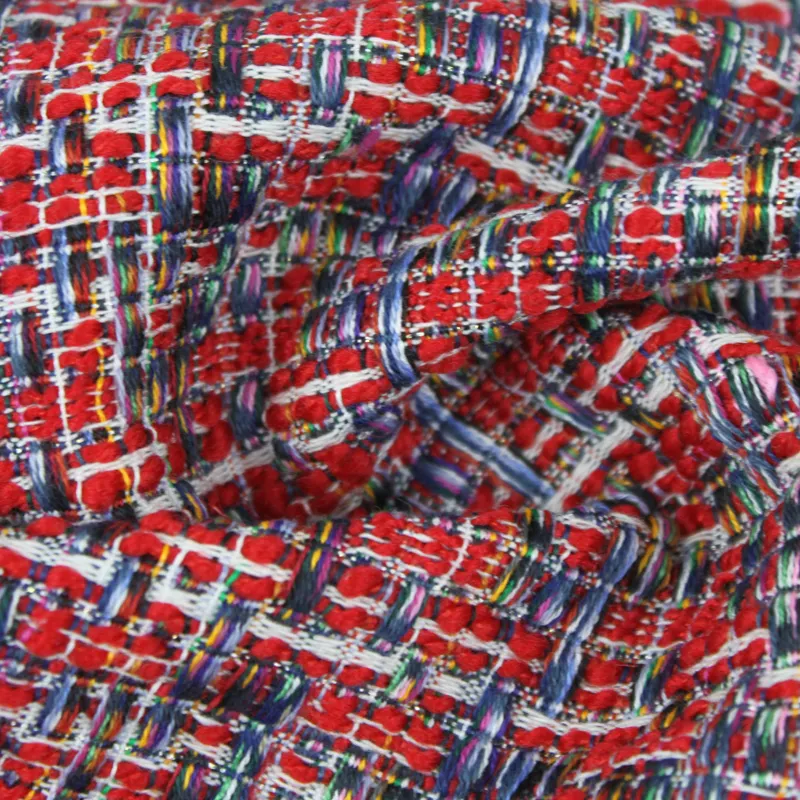 GRS Fabrik preis Polyester Stoff für Mantel gewebtes Kleidungs stück Sofa Anzug Vorhang Home Textile Hose Spielzeug YARN DYED TWEED