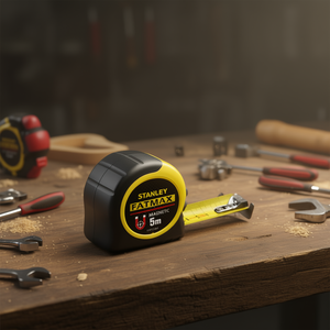 Ruban à mesurer magnétique Stanley Fatmax 5m avec crochet métallique pour des mesures précises - Product Image 3