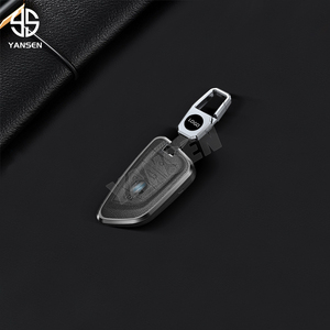 Étui à clés en cuir YS pour <span class=keywords><strong>BMW</strong></span> série 3 5 530li 525 325li X1 X3 X5 X6 <span class=keywords><strong>porte</strong></span>-clés - Product Image 3