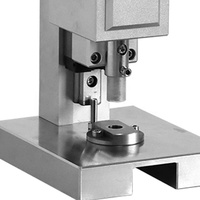 Machine de découpe manuelle de piles bouton pour le poinçonnage d'électrodes de batteries