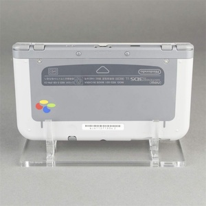 Transparent Crystal Clear Square Nintendo New 3DS XL Console Acrylic Display <b>Stand</b> Rack - Product Image 5