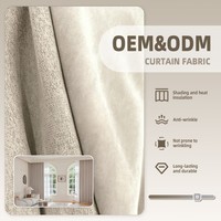 Rideau occultant jacquard lourd de haute qualité, technologie de pointe, réglable, haute performance, innovant, OEM/ODM