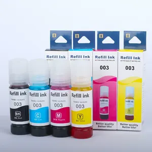 Inkt-Tank 003 Premium Kleur Compatibele Fles Op Waterbasis Navulling Kleurstof Inkt Tintas Voor Epson L3110 L1110 L3116 L3150 L3156 Printer