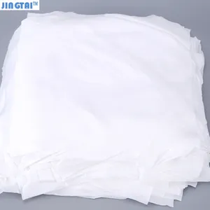 160gsm microfibra Wipes White Color 100 PCS em um saco Cleanroom poeira livre pano