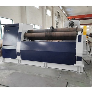 W12 Loạt CNC 4 Con Lăn Các Loại Máy Cán Trong Kim Loại Tấm Máy Cán Cnc Tự Động 4 Cuộn Máy Uốn - Product Image 5