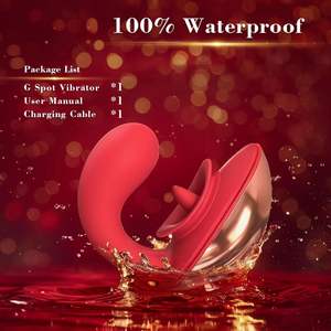 Yumurta atlama çok frekans güçlü titreşimli dil yalama kadın Flirting tor flört yetişkin oyuncak gül seks oyuncak - Product Image 5