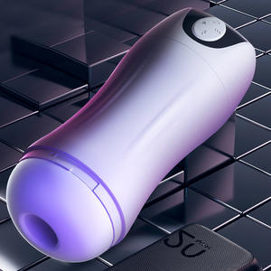 Vibrador Automático con Forma de Copa de Avión, Recargable por USB, Impermeable, Sensación Realista para Mayor Potencia y Firmeza - Product Image 2