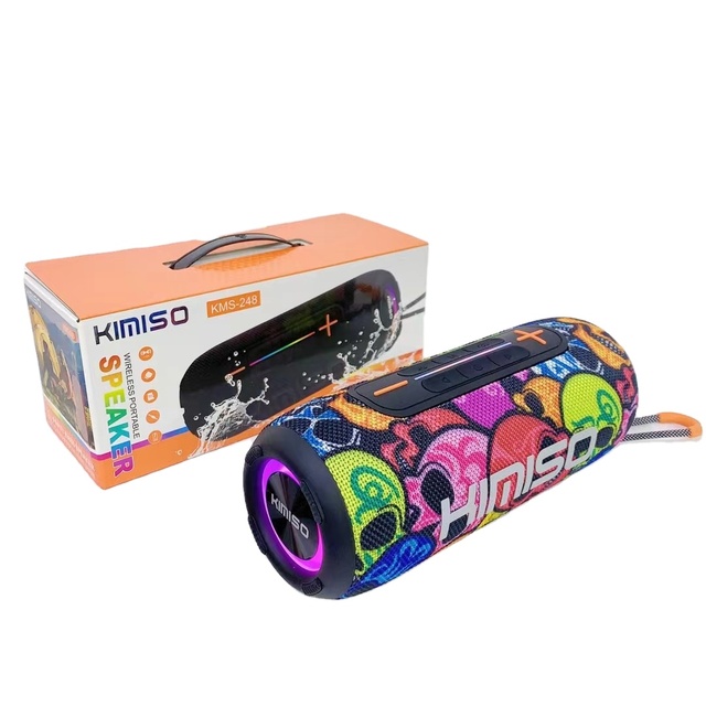 KMS-248 Audifonos Bluethoo High Quality Bass Speaker Outdoor Clear Sound High Power Wireless Bluetooh Speaker With Rgb Light