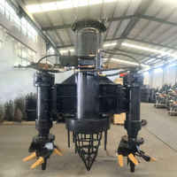 Pompa Lumpur Pasir Sentrifugal Tekanan Tinggi Submersible Tenaga Hidrolik untuk Excavator dengan Tenaga Hidrolik