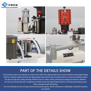 Ván ép máy làm đường cong cạnh máy uốn MDF dây chuyền sản xuất cạnh máy tính RÀNG BUỘC - Product Image 3