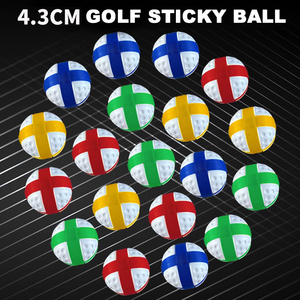Đa-Màu Sắc Golf Chipping Trò Chơi Bóng Đồ Chơi Ngoài Trời Trẻ Em Mục Tiêu Dính Bóng Nhựa Golf Dính Phi Tiêu Bóng - Product Image 5