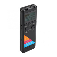 Enregistreur Audio Rechargeable usb, lecteur MP3, contrôle vocal, enregistreur vocal numérique pour les réunions et les classe