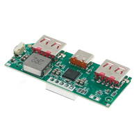 Module de banque de charge rapide à affichage numérique 5V 3A IP5356 carte mère d'alimentation Mobile 3.7V carte de suralimentation de batterie au Lithium