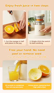 <strong>Electric</strong> Orange Squeezer Rechargeable Portable <strong>Citrus</strong> <strong>Juicer</strong> Squeezer Extractor Fresh Fruit <strong>Juicer</strong> - Product Image 4