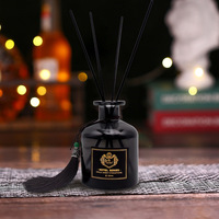 Diffuseur d'ambiance longue durée 50 ml en verre sans BPA, forme florale DIY, huile parfumée écologique longue durée, cadeau pour