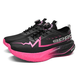 Chaussures de course pour hommes, baskets souples et respirantes, avec <span class=keywords><strong>plaque</strong></span> en <span class=keywords><strong>carbone</strong></span>, légères et tendance - Product Image 1