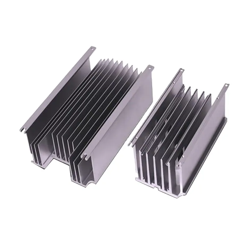 Aluminium 6000 Series Heat Sink Extrusion with Good Heat Tinting Treatment