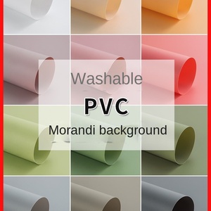 Morandi couleur <span class=keywords><strong>vinyle</strong></span> PVC <span class=keywords><strong>fond</strong></span> photographique conseil étanche couleur unie Photo <span class=keywords><strong>toile</strong></span> <span class=keywords><strong>de</strong></span> <span class=keywords><strong>fond</strong></span> pour la photographie <span class=keywords><strong>de</strong></span> produits - Product Image 2