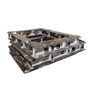 定制金属薄板焊接备件钢弯曲和焊接装配加工重型钢结构制造