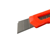 Couteau utilitaire à lame détachable, coupe-boîte robuste à verrouillage automatique avec poignée antidérapante, outil de coupe professionnel multi-usage