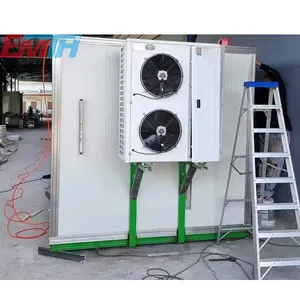 Unidade de condensamento de baixa temperatura, tipo 4hp 5hp para congelador, sala fria, uso externo, conjunto condensador e evaporador de coldroom