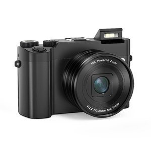 Cámara de Vlogging Portátil de Doble Lente 48MP 4K con Pantalla de 2.8" AF Flash 16X Tipo-C OEM Disponible DC218 16X Captura Detallada y Potente - Product Image 2