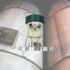 Máy đo mức radar 80GHz Cảm biến ODM Bình công nghiệp Góc chùm tia 3 Độ chính xác 1mm Bảo vệ IP68 Phạm vi đo mức 0-120m - Product Image 1