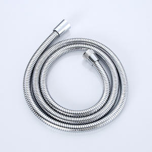 Manguera de Ducha Chenlu de Acero Inoxidable de 1.5m, Flexible y Electrochapada, con Doble Ranura y Tapa de Media Flor - Product Image 4