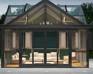 تصميم حديث من الألومنيوم Andexin مع ملف تعريف جيد للفيلات مادة إطار قابلة للتخصيص - Product Image 1