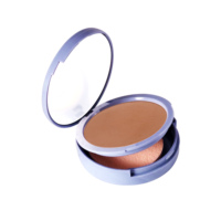 Boîte de poudre compacte cosmétique Branpac imperméable de haute qualité, 10 couleurs pour tous les types de peau