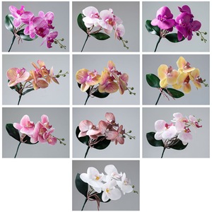 CallaFloral Phalaenopsis Orchidées Artificielles Couleurs Mixtes Lavables Décoration Maison Arrangement Mariage - Product Image 3