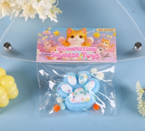 Jouets Squishy Patte de Chat, Balle Sensorielle Anti-Stress Douce pour Adultes et Enfants, Jouets Squishy Nouveauté Patte de Chat - Product Image 3