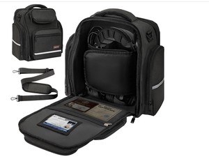 Sac à dos professionnel pour pilote avec rangements multi-compartiments, sac de voyage durable pour équipement d'aviation et organiseur d'identités - Product Image 1