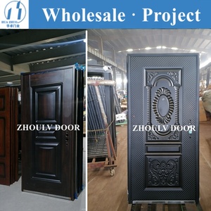 Puerta de Seguridad Exterior de Acero Comercial Impermeable para Tiendas y Mercados de <span class=keywords><strong>Cabo</strong></span> Verde - Product Image 3