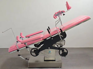 Lit de salle d'opération de <span class=keywords><strong>table</strong></span> obstétrique hydraulique manuelle de haute qualité pour l'examen de gynécologie - Product Image 2