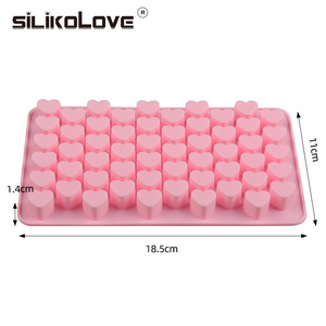 2025 nuevo molde de bandeja de hielo creativo de fácil liberación personalizado en forma de corazón de grado alimenticio ecológico - Product Image 3