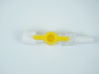 Vanne de contrôle de débit à 2 voies en PC/PE pour seringue, avec raccord Luer Lock, anti-reflux, pour seringue automatique, OEM/ODM