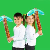 Jeu de fête en PVC de petite taille pour enfants, bâton de bataille d'eau, pioche gonflable