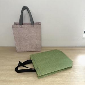 Bolsa de Mano Personalizada con Logotipo, Laminada, de Tela No Tejida, con Película Brillante, Impresión 3D, Bolsa de Compras Reutilizable, Promocional, Publicitaria - Product Image 6