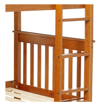 Lit superposé pour enfants en bois massif Lit superposé pour enfants Lits en bois massif pour lit double