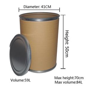 ถังกระดาษคราฟท์ขนาด 16 แกลลอนสำหรับขนส่งสารเคมีอุตสาหกรรม - Product Image 2