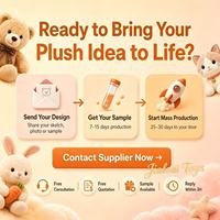 Jouets pour animaux personnalisés CE ASTM, accessoires, poupées anti-stress rembourrées en coton PP, animaux en peluche, oreillers, porte-clés, fabrication sur mesure