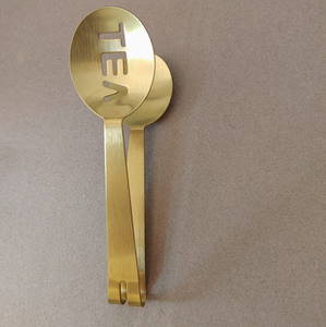 ที่คีบอาหารสแตนเลสสตีลจีน DFT7 สำหรับคีบชา ปู อาหารทะเล และอาหารอื่นๆ - Product Image 2