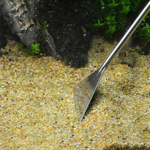 Tan Roestvrijstalen Aquascaping Pincet Visschaar Aquarium Reiniging & Plant Onderhoud Tools - Product Image 2