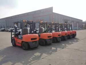 Carretilla elevadora diésel 1,5 T 2T 2,5 T 3ton 3.5ton 4T 5t 6t 7T 8t con función de posición de horquilla de cambio lateral de motor EURO V - Product Image 6